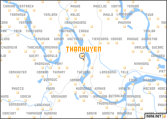 map of Thanh Uyên