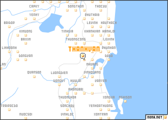 map of Thanh Vân