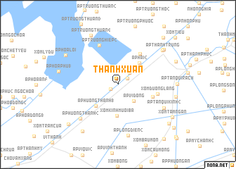 map of Thanh Xuân