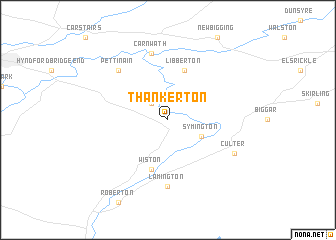 map of Thankerton