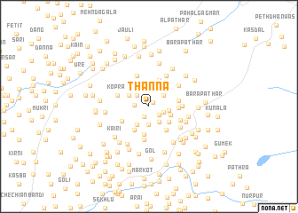 map of Thanna