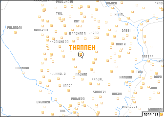 map of Thanneh