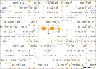 map of Thannenmais