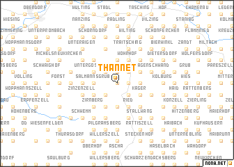 map of Thannet