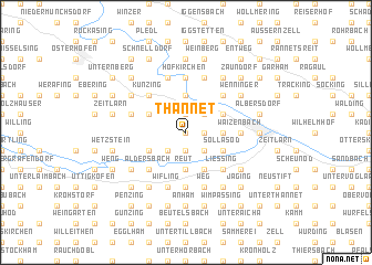 map of Thannet