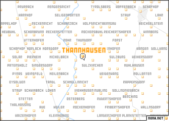 map of Thannhausen