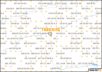 map of Thanning