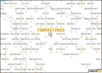 map of Thannstrass