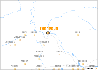 map of Than Poun