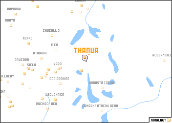 map of Thanua