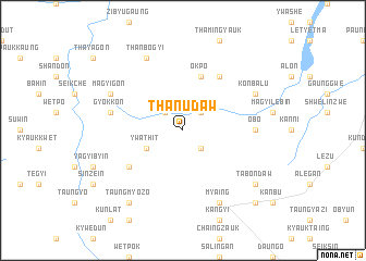 map of Than-udaw