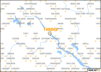 map of Thao Hà