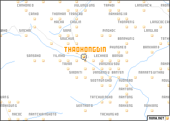 map of Thào Hồng Dín