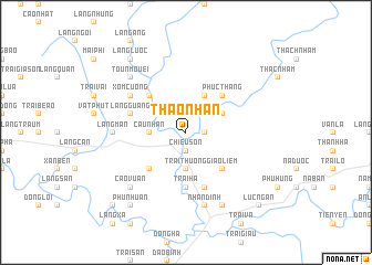 map of Tháo Nhàn