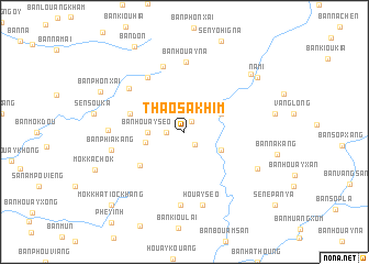 map of Thao Sakhim