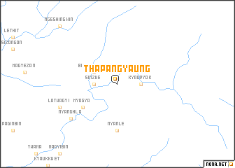 map of Thapangyaung