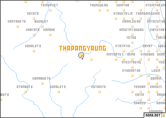 map of Thapangyaung