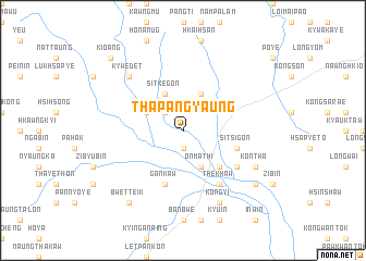 map of Tha-pangyaung