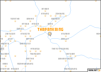 map of Thapankaing