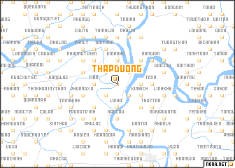 map of Tháp Dương