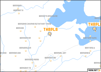 map of Tha Pla