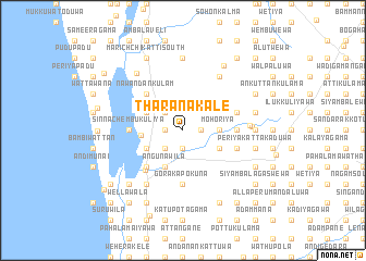 map of Tharanakale