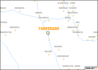 map of Tharandam