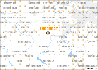 map of Tharandt
