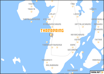map of Tharapaing