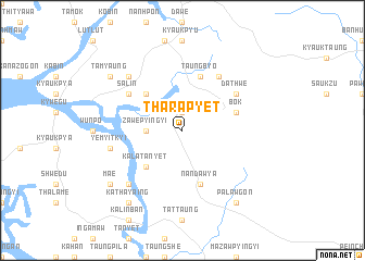 map of Tharapyet