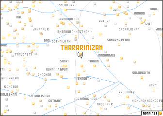 map of Tharari Nizām