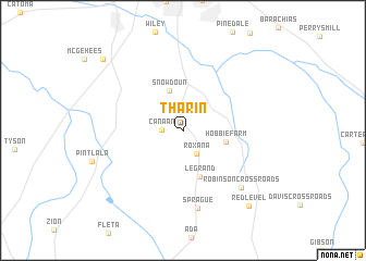 map of Tharin