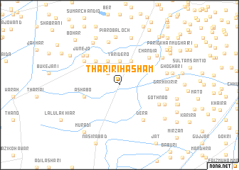 map of Tharīri Hāsham