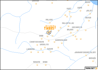 map of Thari