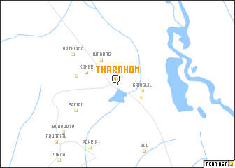 map of Thar Nhom