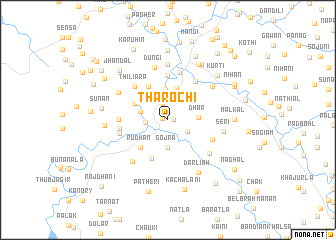 map of Tharochi