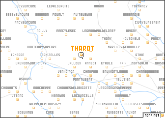 map of Tharot