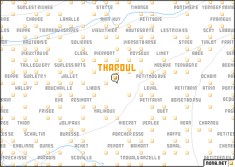 map of Tharoul