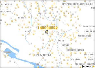 map of Thāro Unar