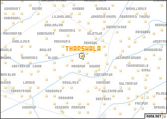 map of Tharswāla