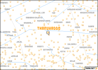 map of Thāru Waddo