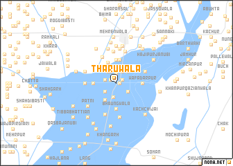 map of Tharuwāla