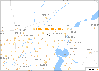 map of Thaska Khādar