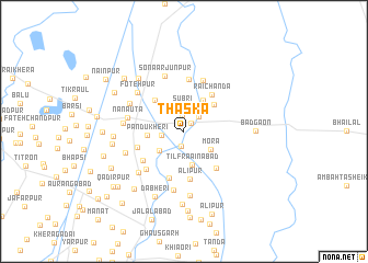 map of Thaska