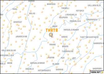 map of Thata