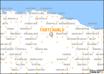 map of Thatch Walk