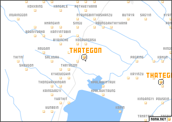 map of Thategon