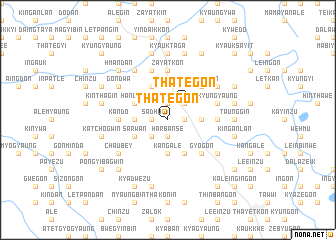 map of Thategon