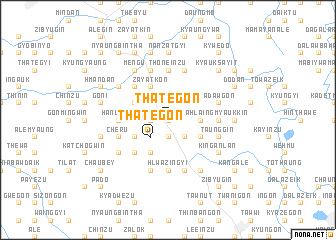 map of Thategon