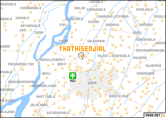 map of Thathi Senjial